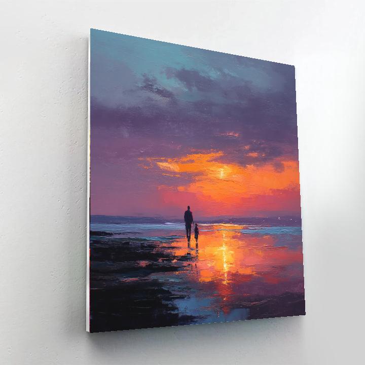 A Thousand Sweet Sunsets Painting Number Kit