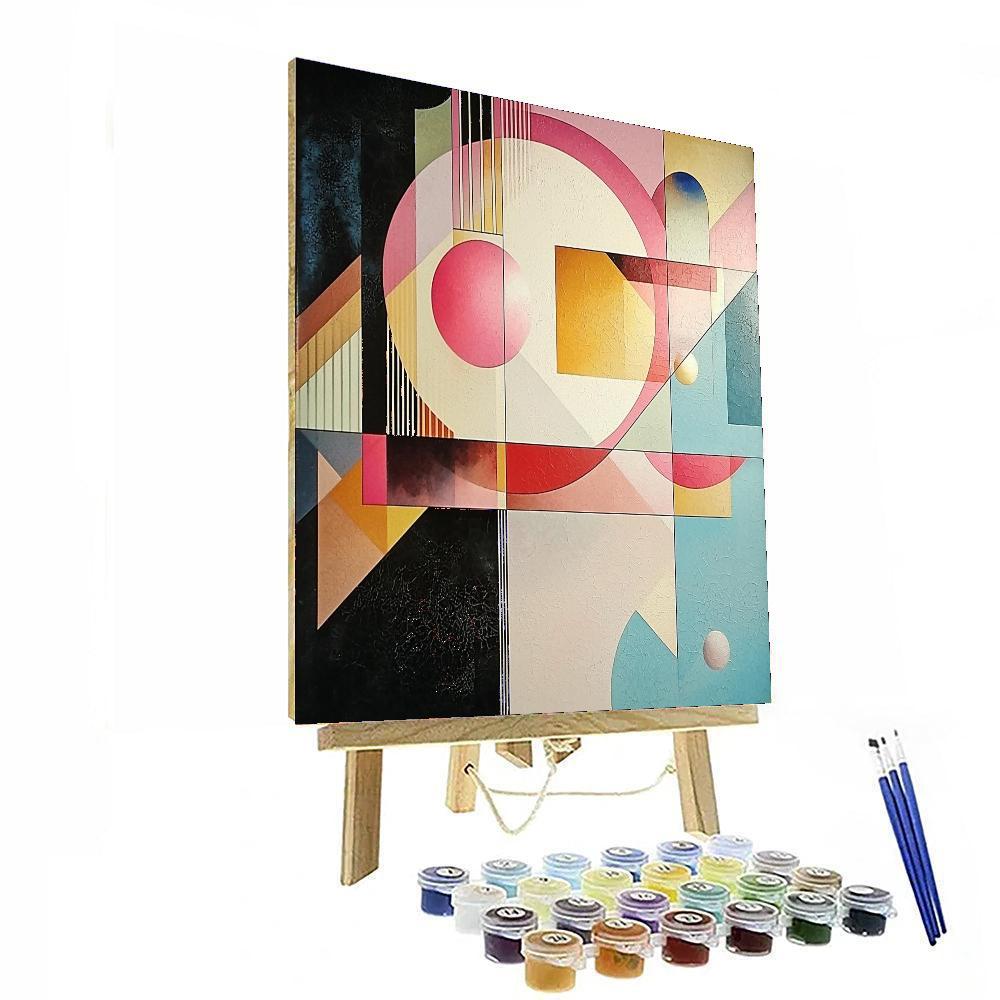 Kazimir Malevich Inspired Visionary Geometries  Paint By Color