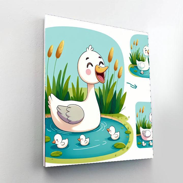 Gigglesome Goose Painting By Numbers Kit