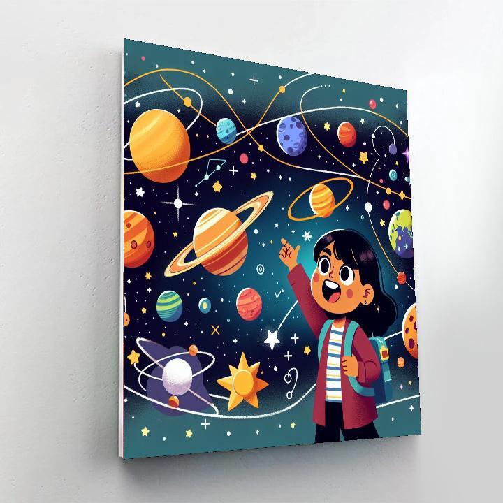 Cosmic Explorer Journey Paint By Number