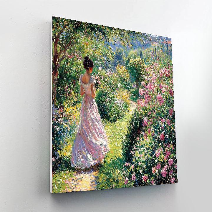 Pierre-Auguste Renoir Inspired Pastel Portraits Of Spring  DIY Paint By Numbers