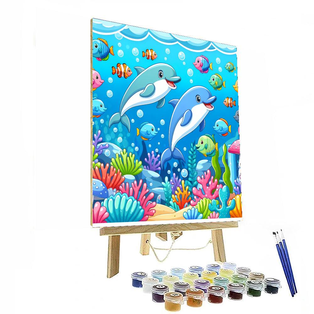 Artful Ocean Safari Paint By Numbers