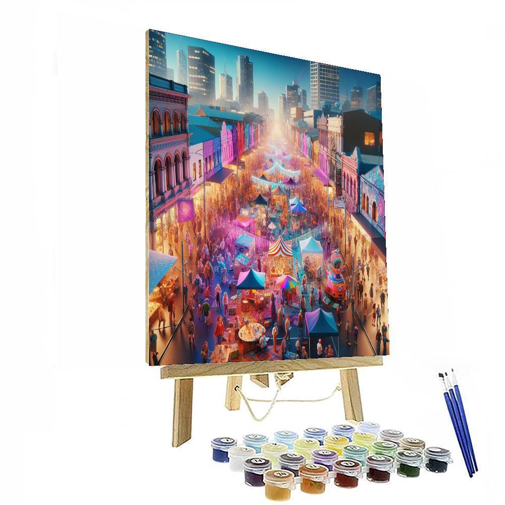 Melbourne Fringe - Australia Numbered Painting Kits