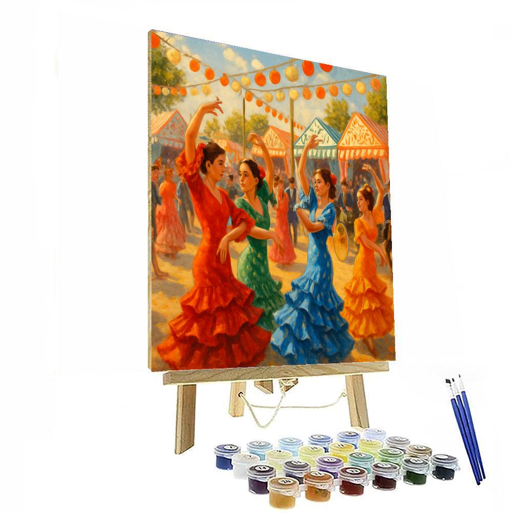 Sevilla Fair DIY Paint By Numbers