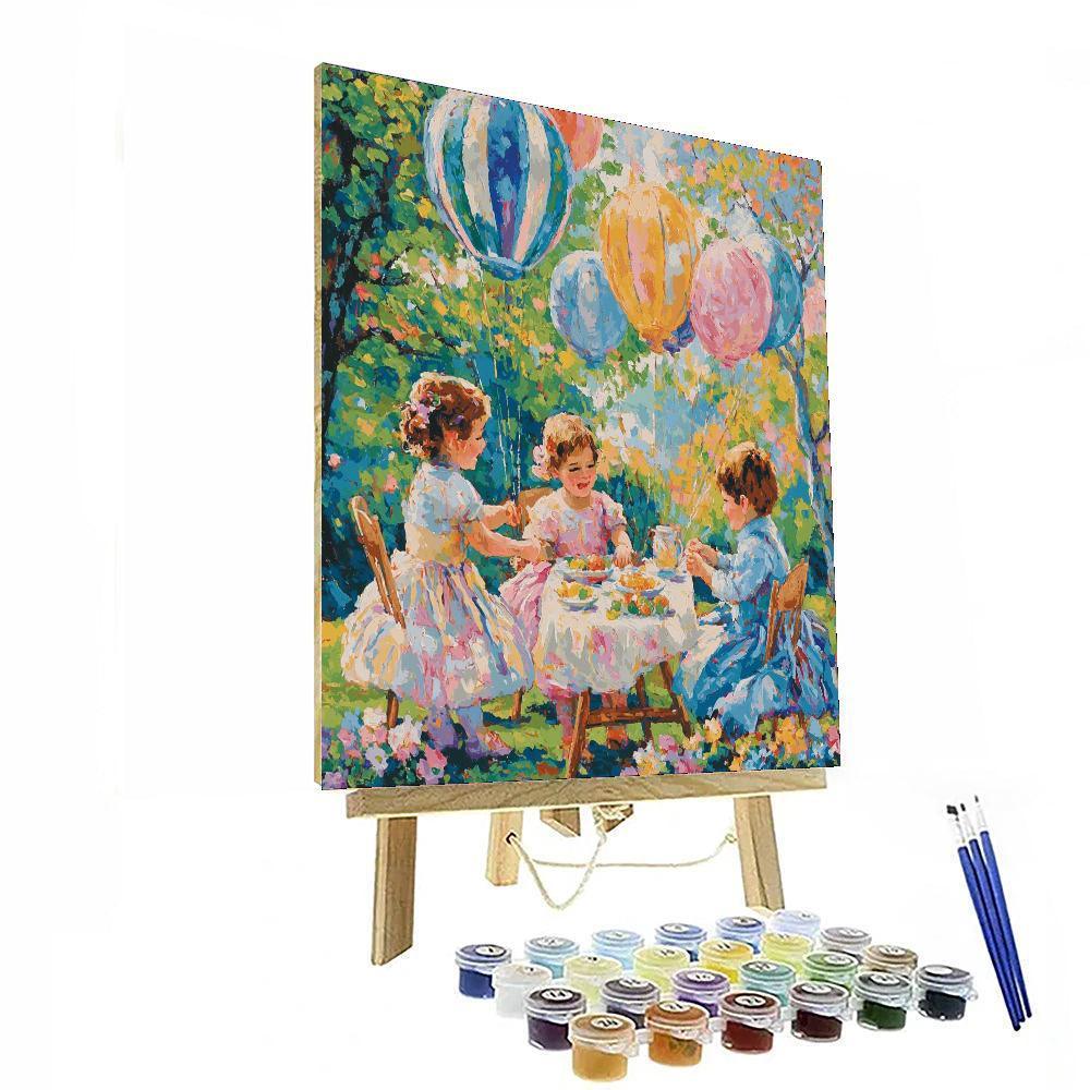 Mary Cassatt Inspired Children's Joy  Paint By Numbers Kits