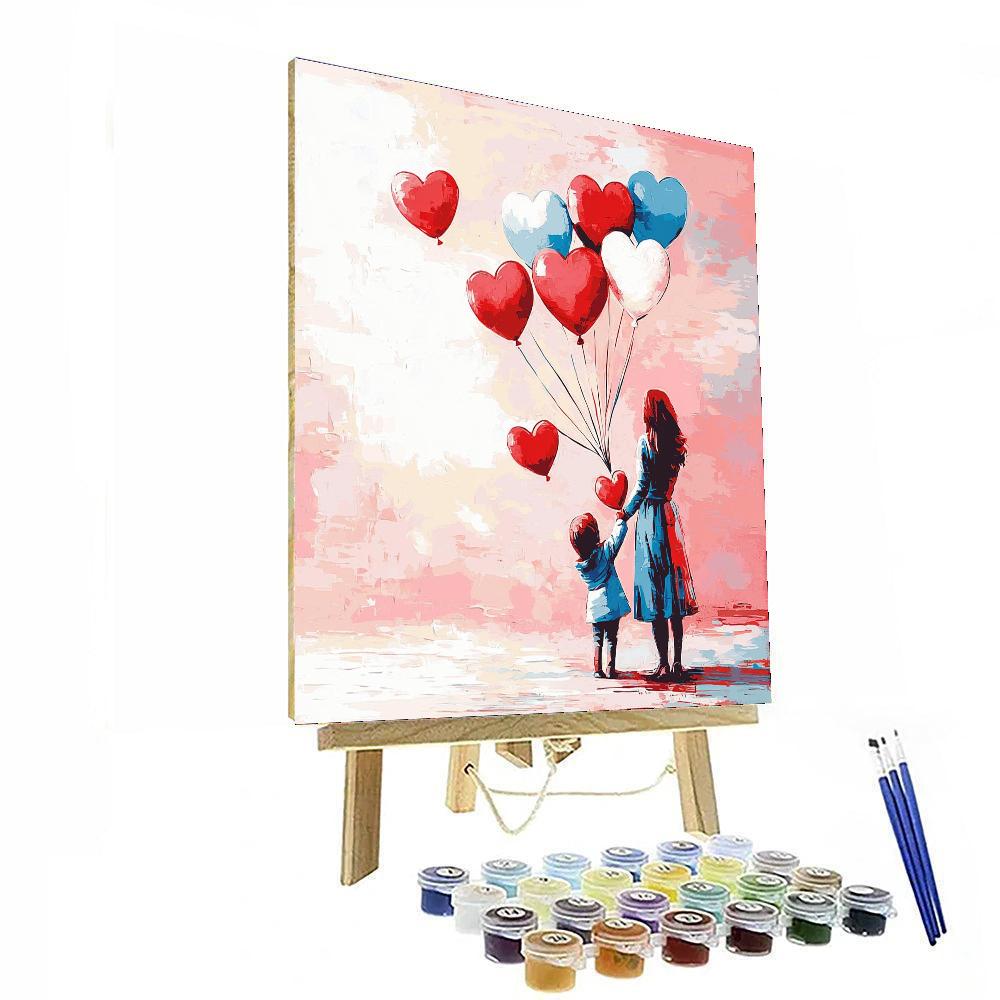 Hearts Aligned Paint By Numbers Kits