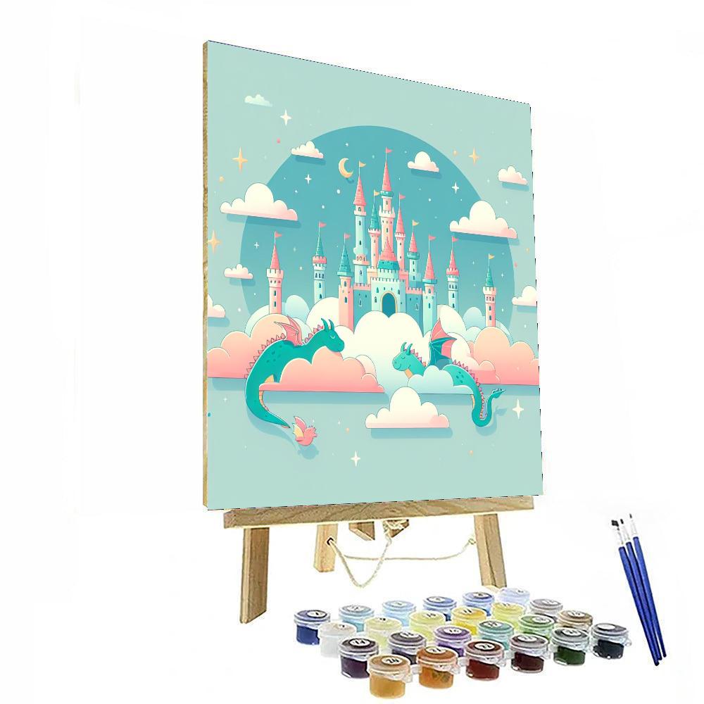Sweet Dreams Cloud Kingdom Painting By Numbers Kit