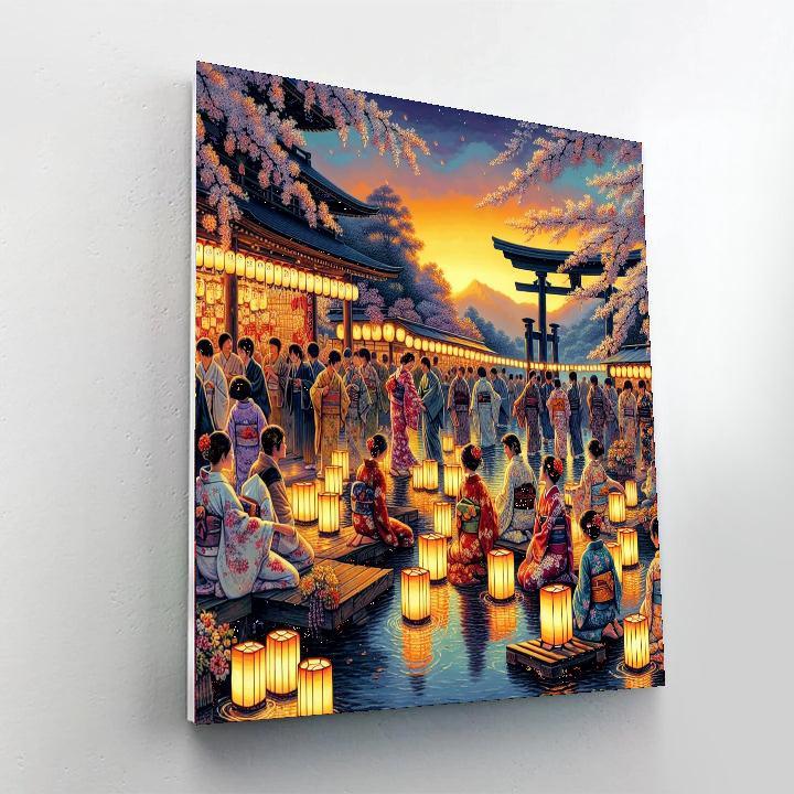 Obon Festival - Japan Paint By Number