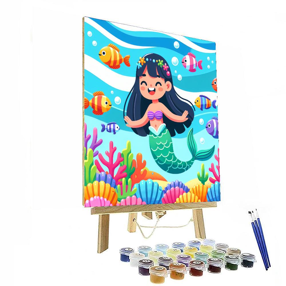 Underwater Kingdom Explorers Paint By Numbers