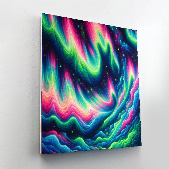 Majestic Aurora Tapestry Paint By Number