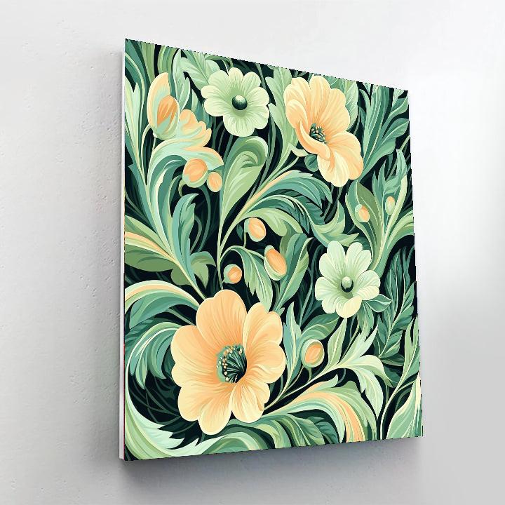 Alphonse Mucha Inspired Enchanted Petals  Paint By Numbers Kits