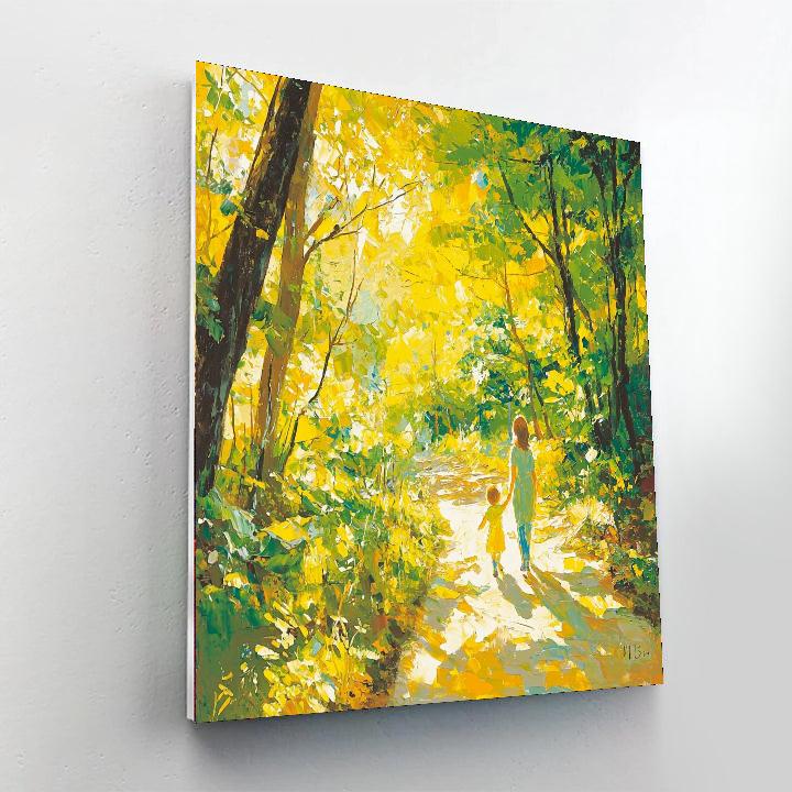 Sunny Days Together DIY Paint By Numbers