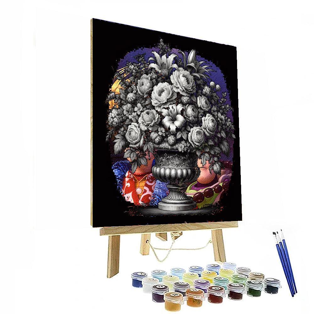 Victorian Floral Opulence Paint By Numbers