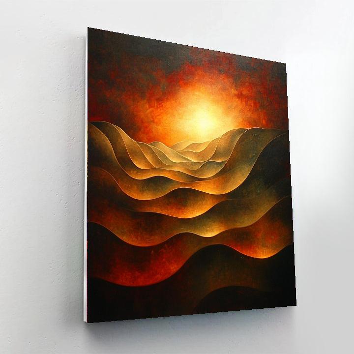 Caravaggio Inspired Light In Shadows  Painting By Numbers Kit