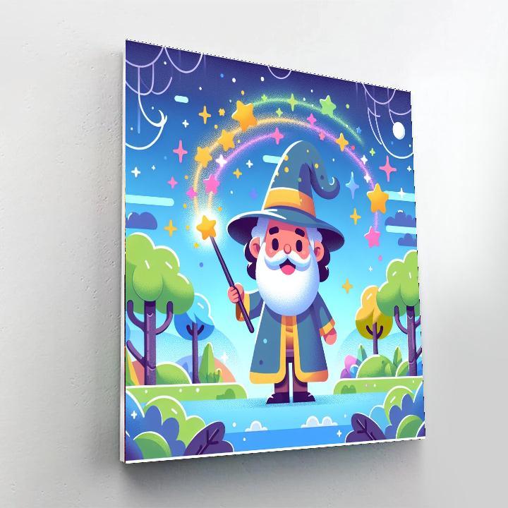 Magical Wizard Journey Paint By Color