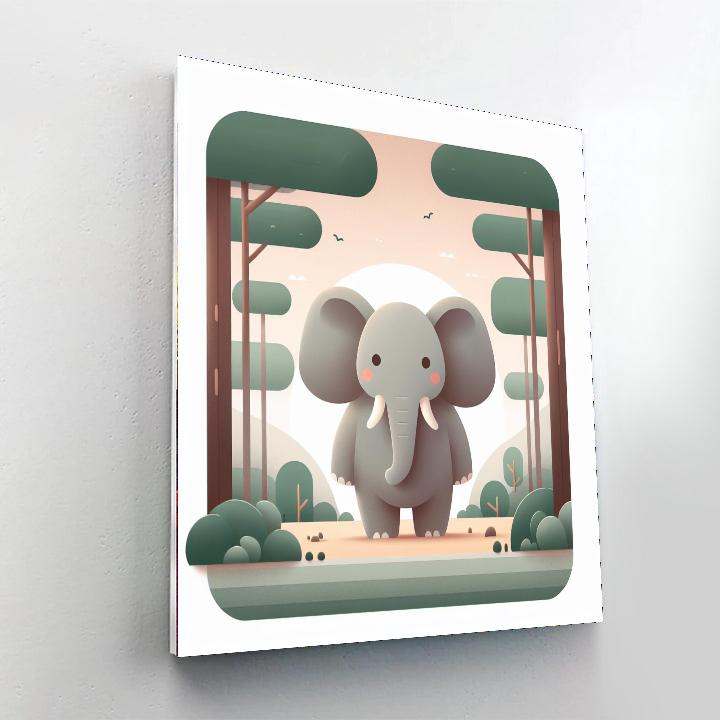 Gentle Giant's Grove Paint By Color