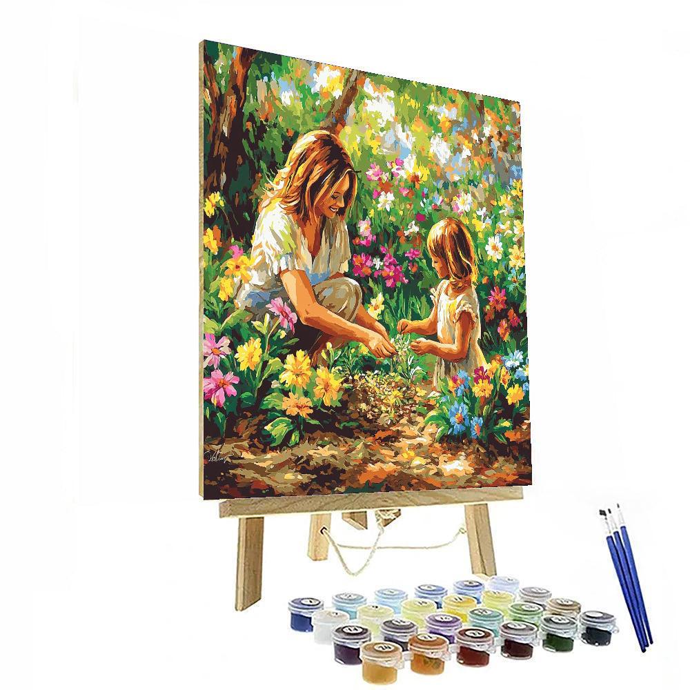 Mother's Garden Symphony Numbered Painting Kits