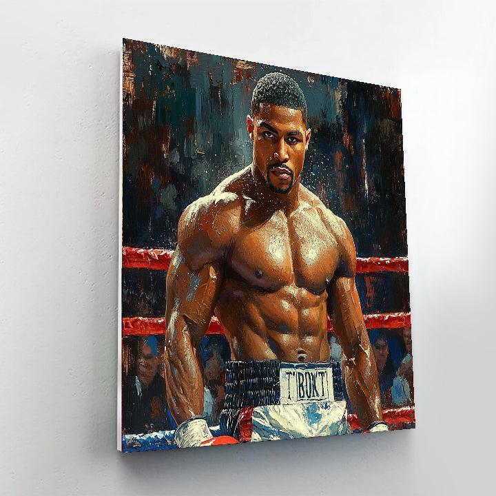 Michael B. Jordan: Burning Bright As Creed's Flame Numbered Painting Kits