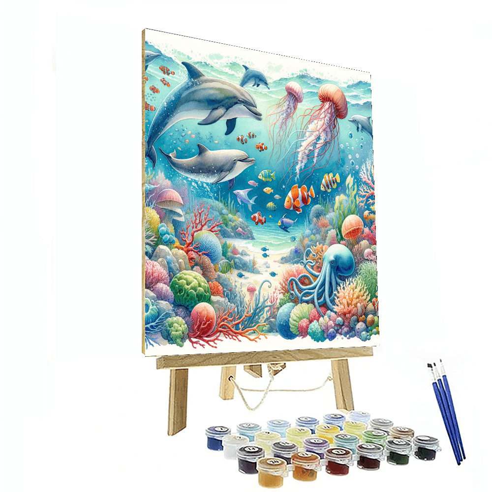 Oceanic Underwater Exploration - DIY Painting By Numbers Kit – Artistry ...