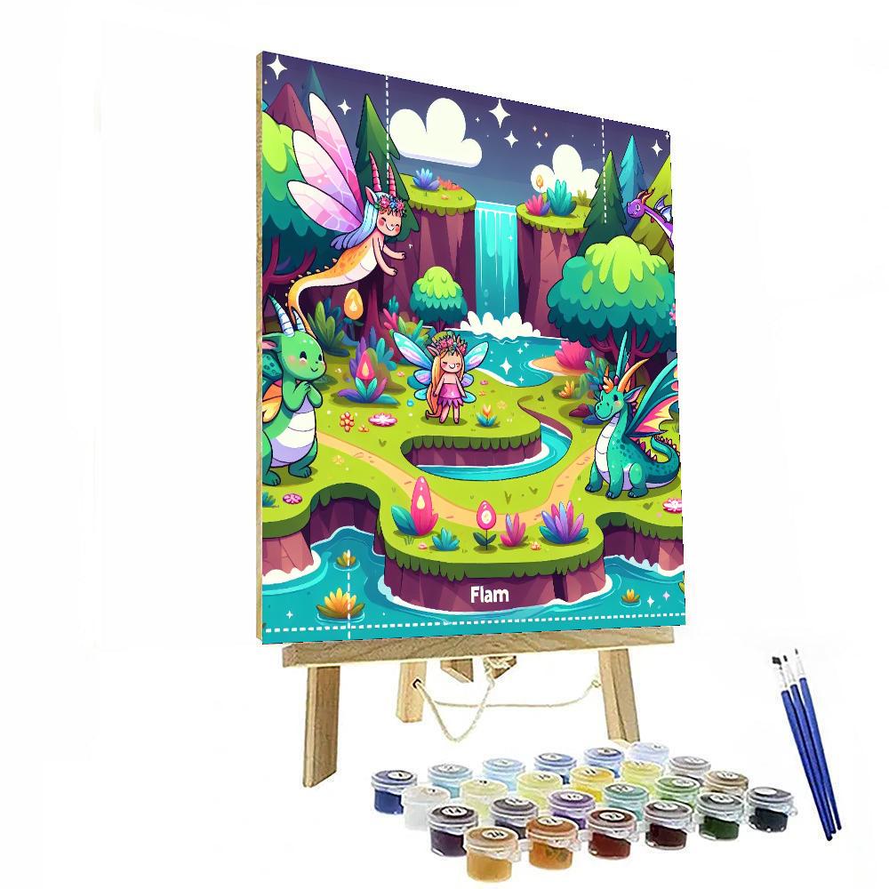 Magic Island Discovery Paint By Number