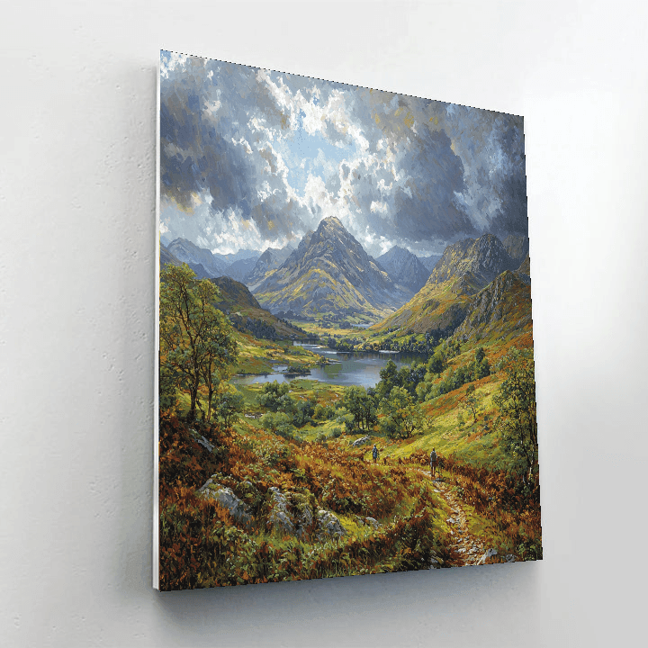 Scotland's Highlands Painting Number Kit