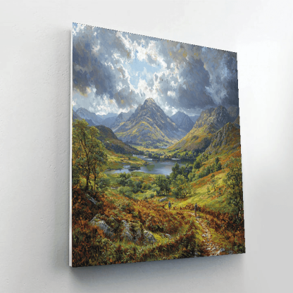 Scotland's Highlands Painting Number Kit