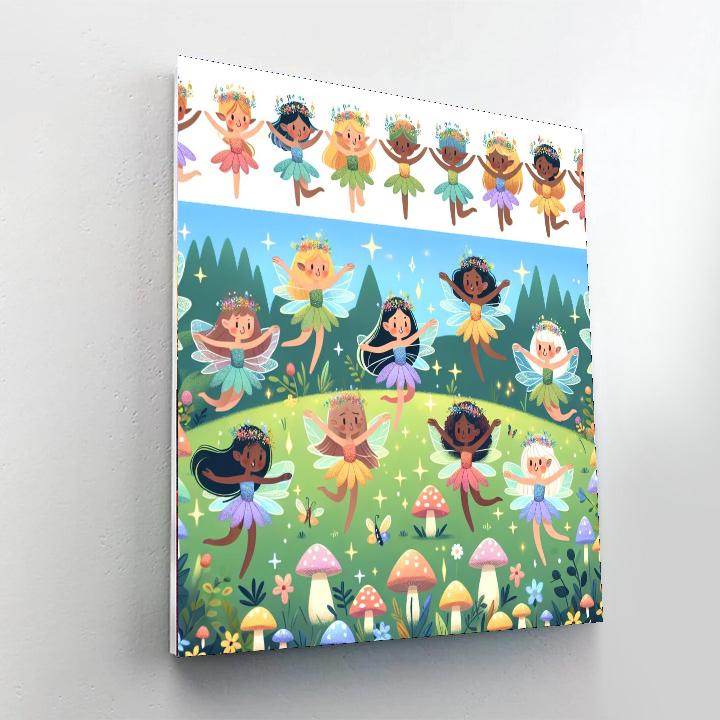 Magical Meadow Merriment Numbered Painting Kits