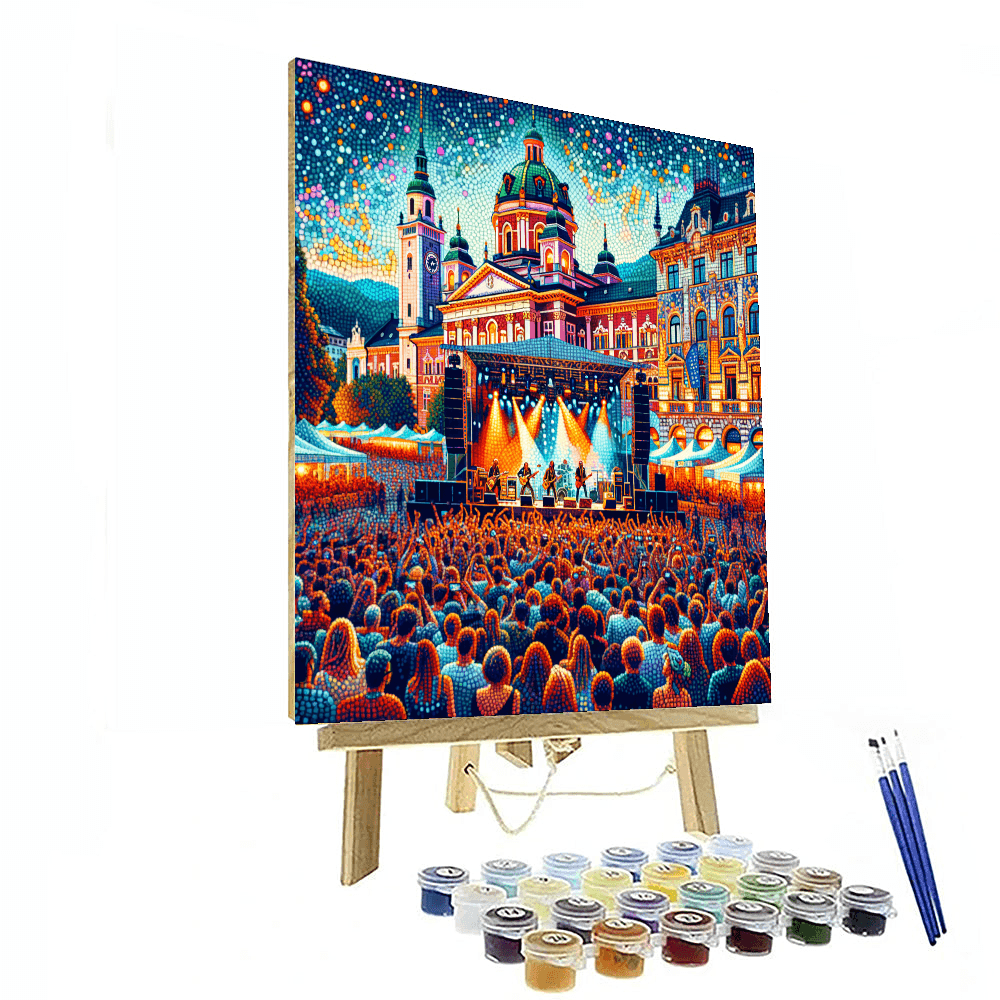 The Ljubljana Festival Painting By Numbers Kit