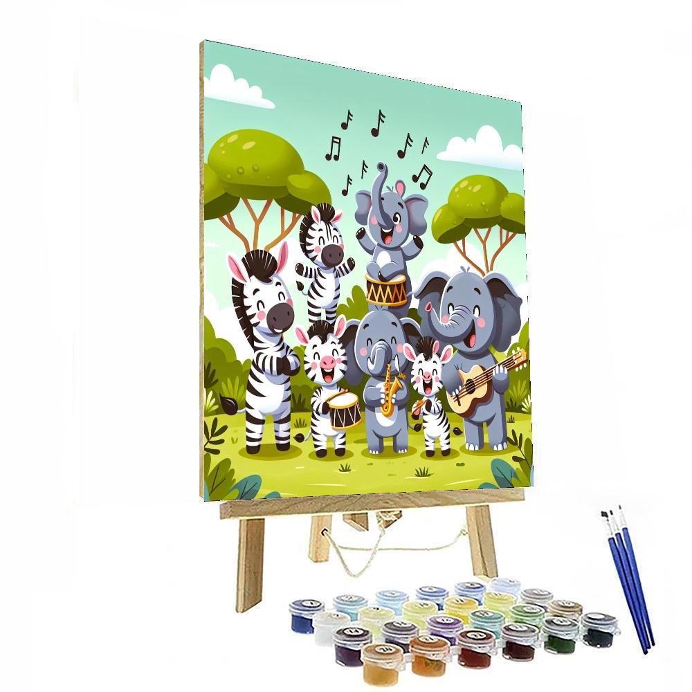 Savannah Symphony Number Painting