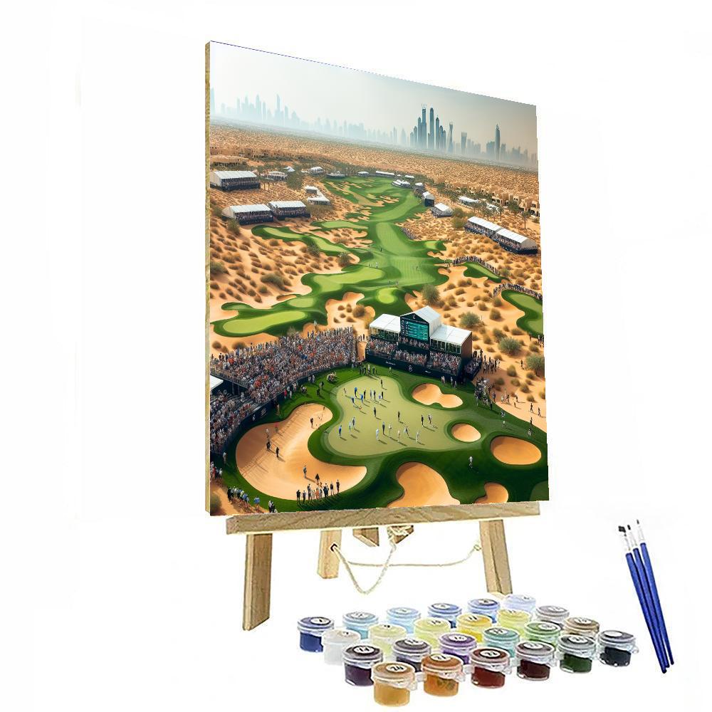 Dubai Desert Classic - Dubai Painting Number Kit