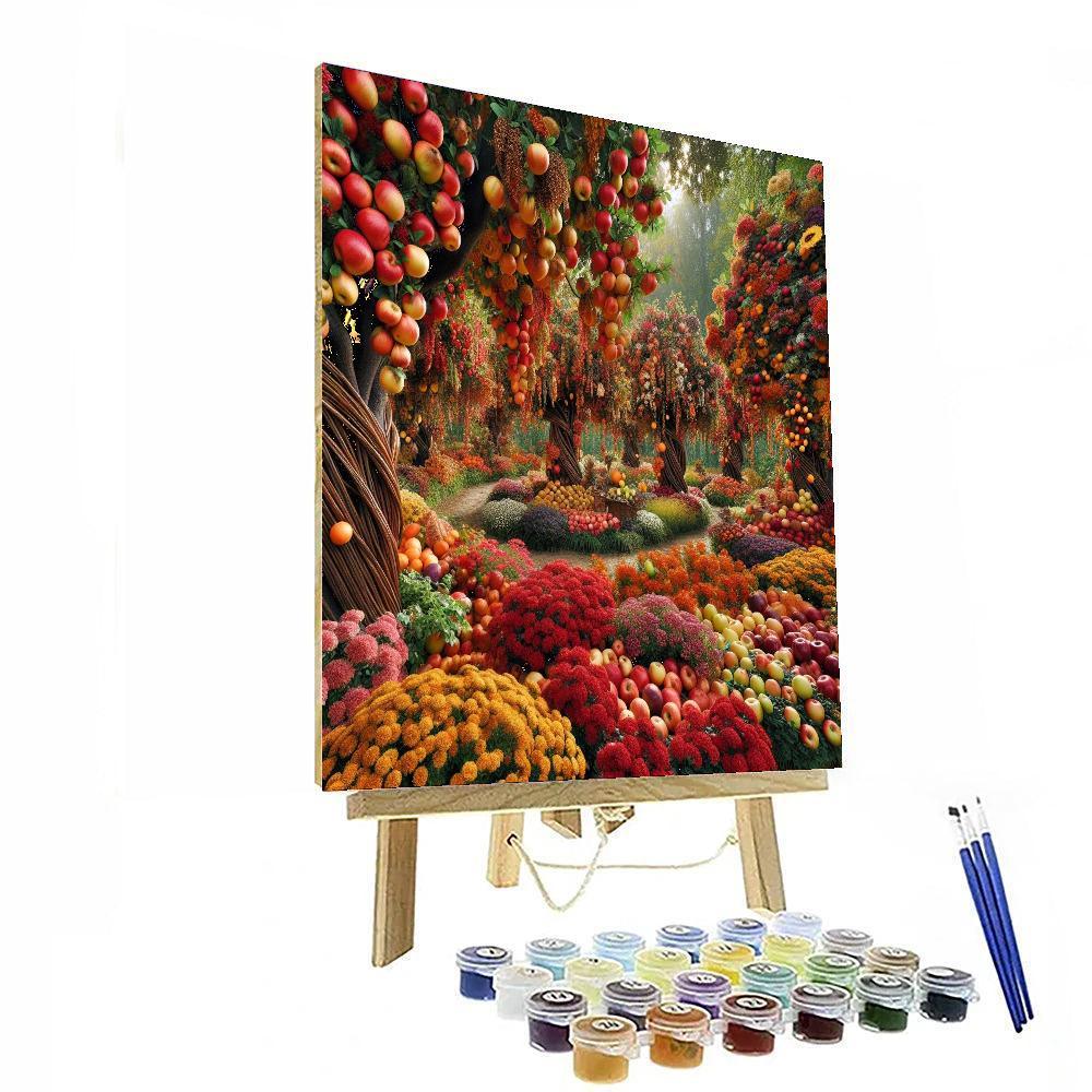 Floral Harvest Festival Paint By Number
