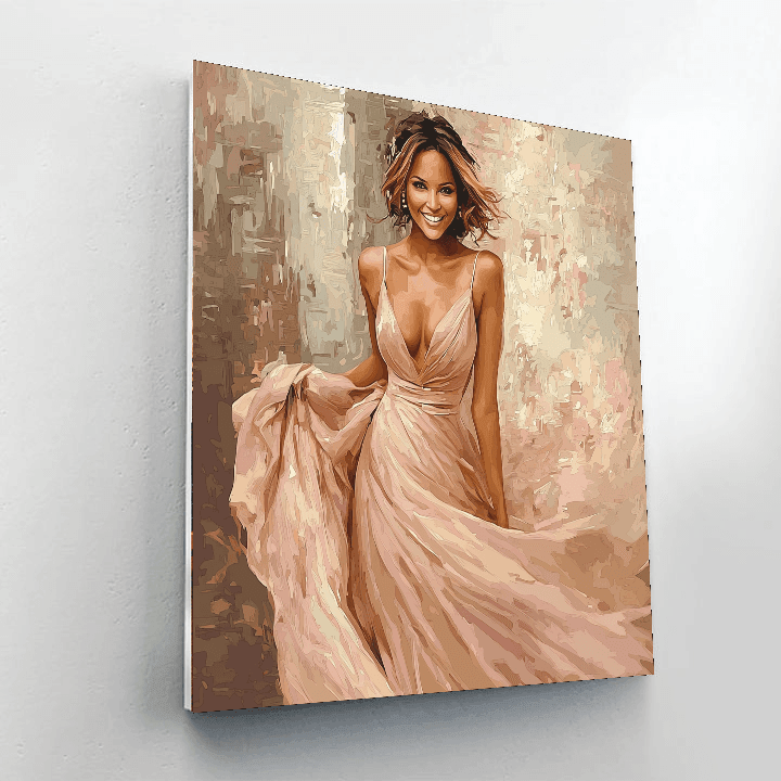 Halle Berry: Radiance And Resilience Painting Number Kit