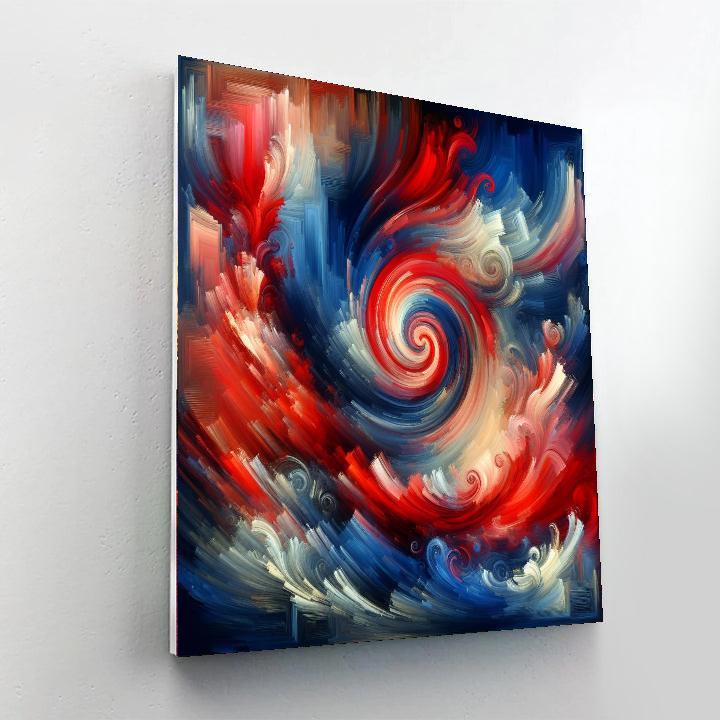Modern Abstract Rhythm Paint By Numbers Art