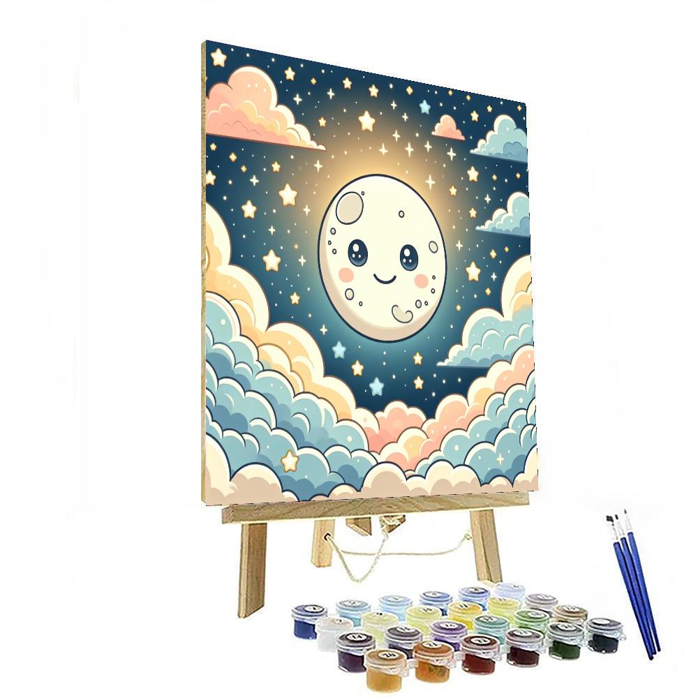 Lunar Lullaby Land Numbered Painting Kits