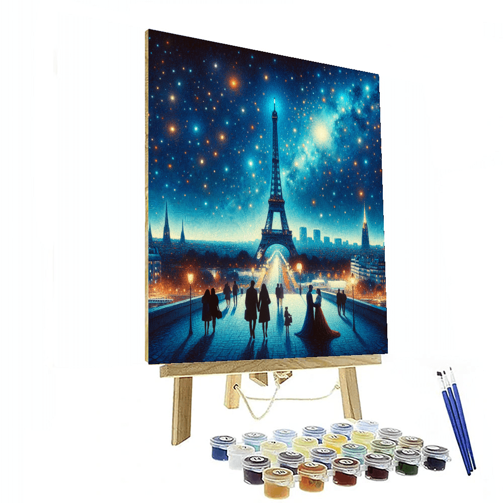 Starry Night in Paris - DIY Painting By Numbers Kit – Artistry Rack