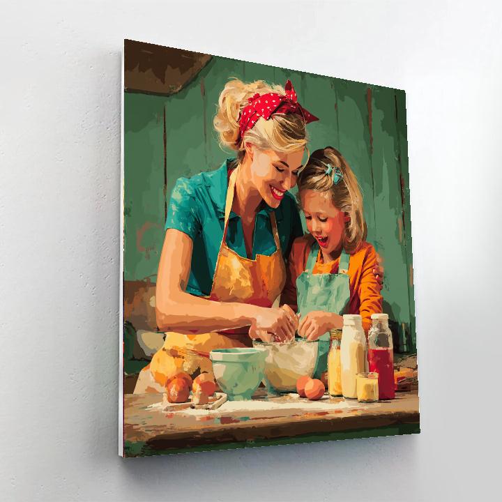 Whisking Up Memories Paint By Numbers Kits