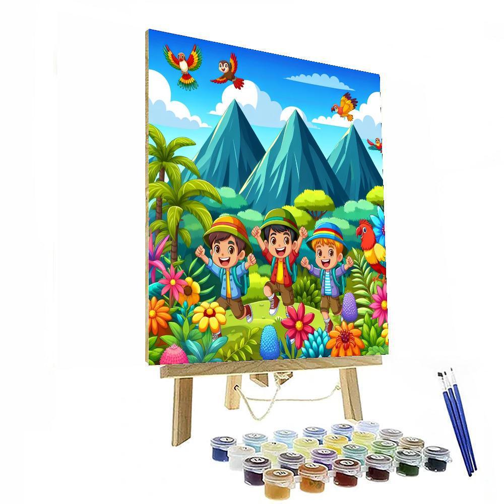 The Great Explorers Paint By Numbers Art
