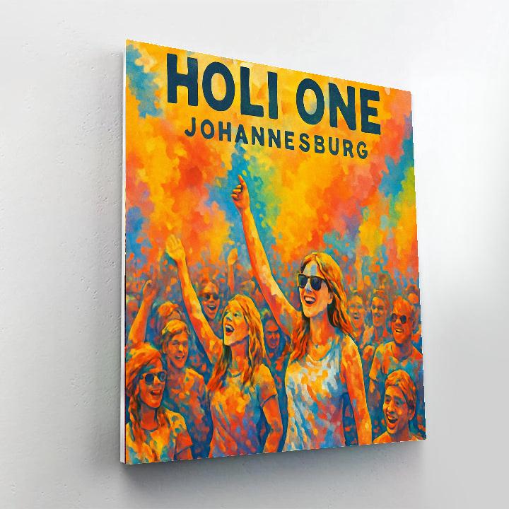 Holi One Festival - Johannesburg Numbered Painting Kits