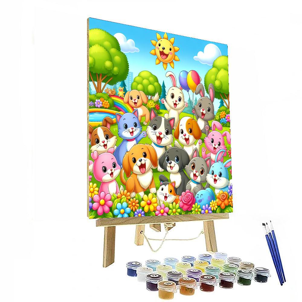 Magical Pet Adventures DIY Paint By Numbers