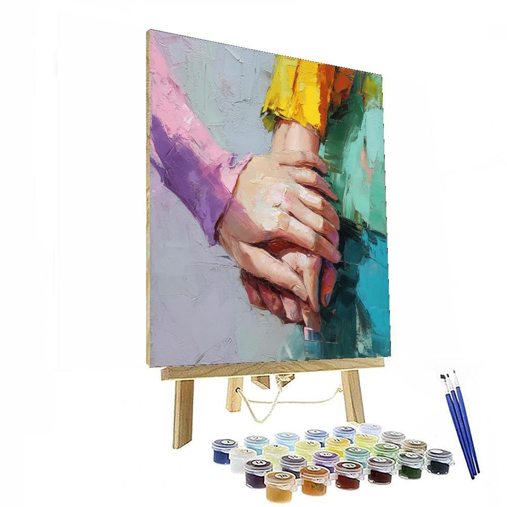 Hands Of Affection Numbered Painting Kits
