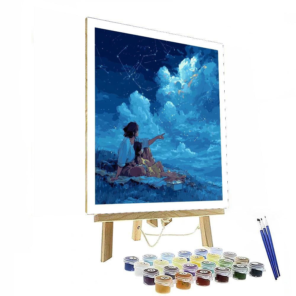 Embrace Of Dreams Number Painting