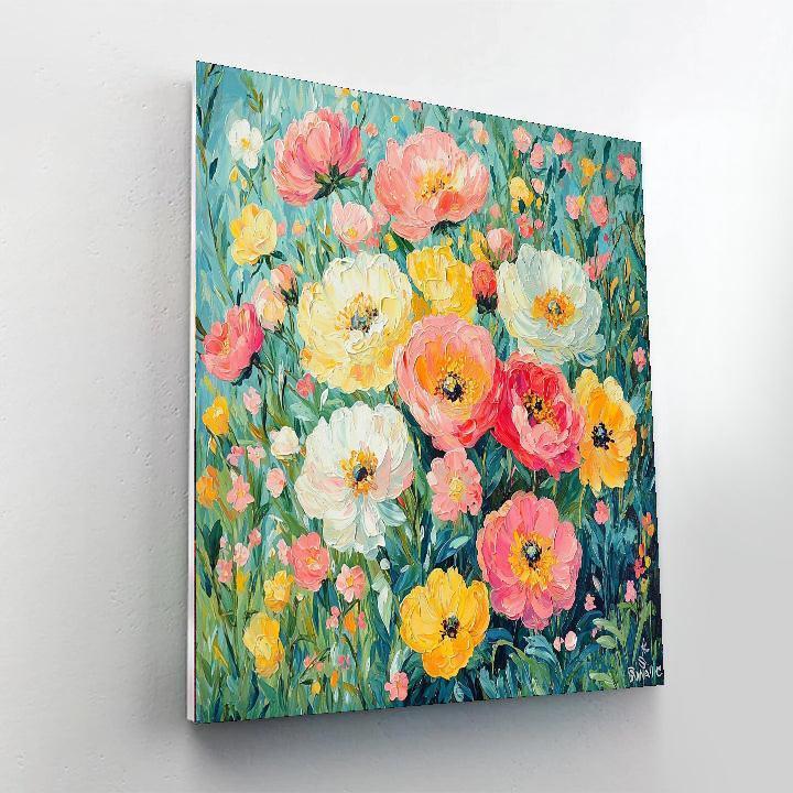 Pierre-Auguste Renoir Inspired Joyful Springtime  Painting By Numbers Kit