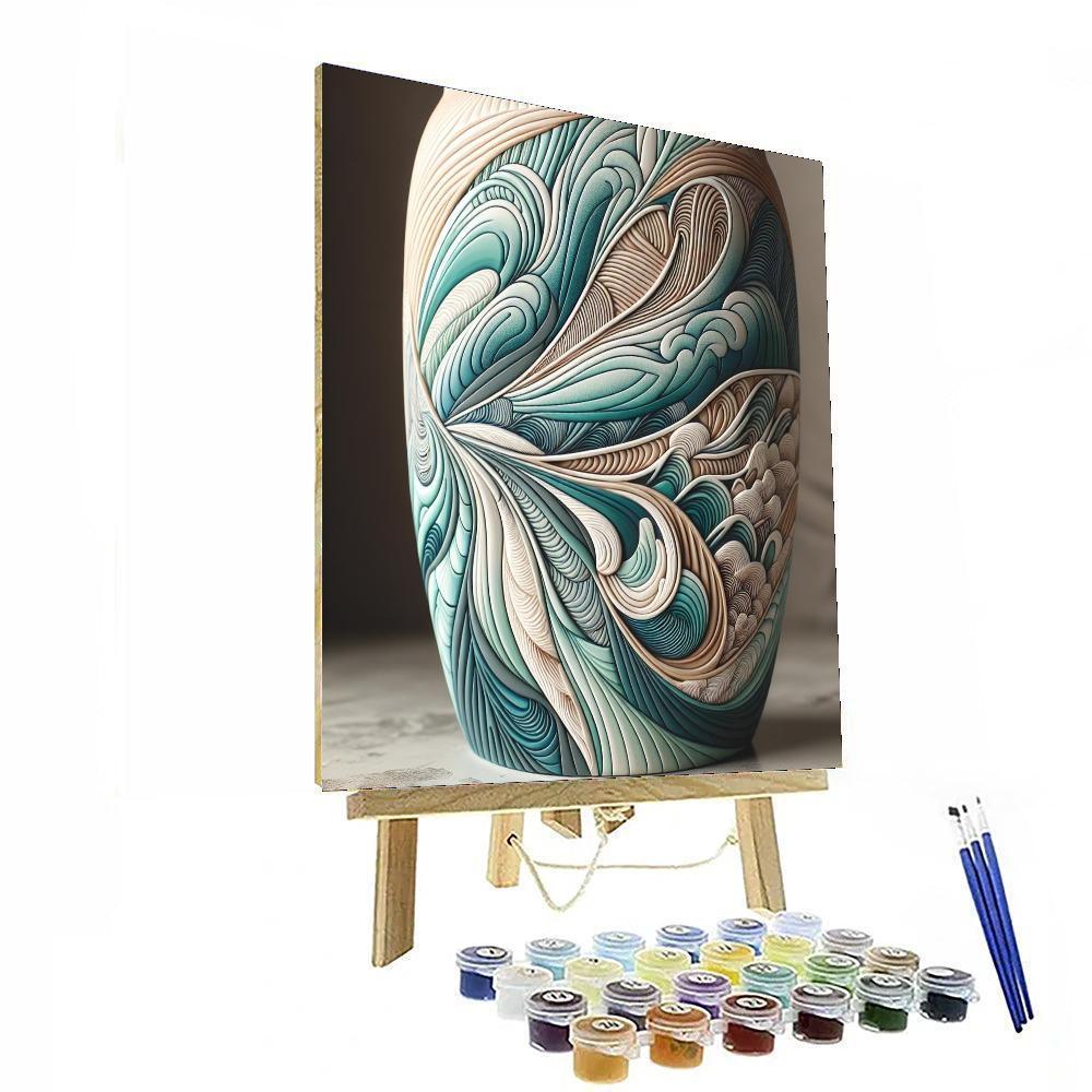 Seaside Memories Jar Paint By Number