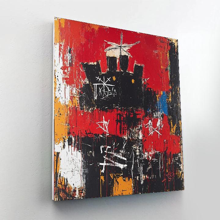 Jean-Michel Basquiat Inspired Voices Of The Past  Paint By Numbers Kits