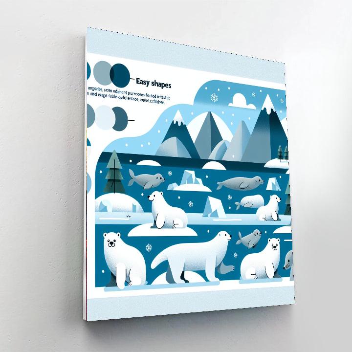 Artic Wildlife Adventure Paint By Number