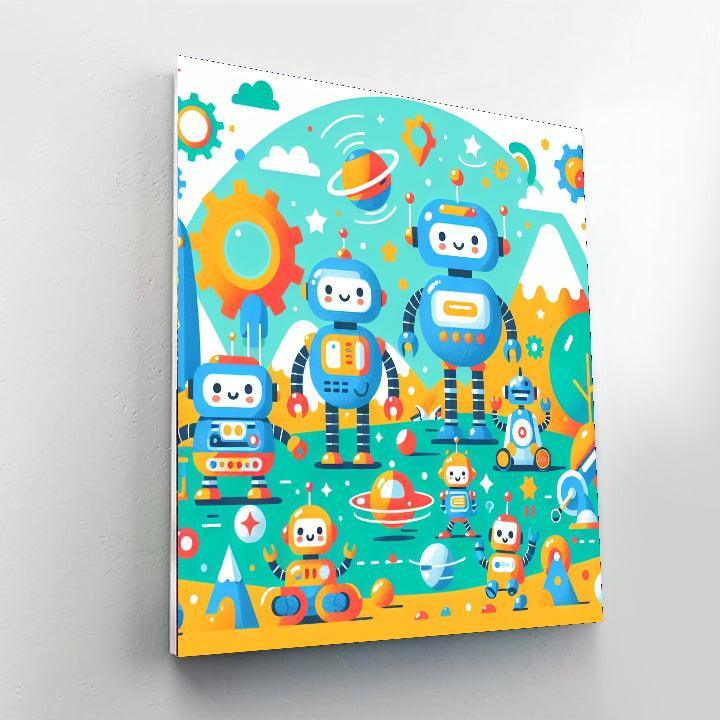 Fantastic Robot Adventures Paint By Numbers Kits
