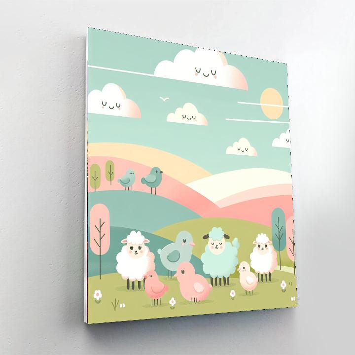 Harmony In The Hills Numbered Painting Kits