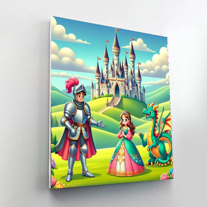 Royal Fantasy Adventures Painting By Numbers Kit