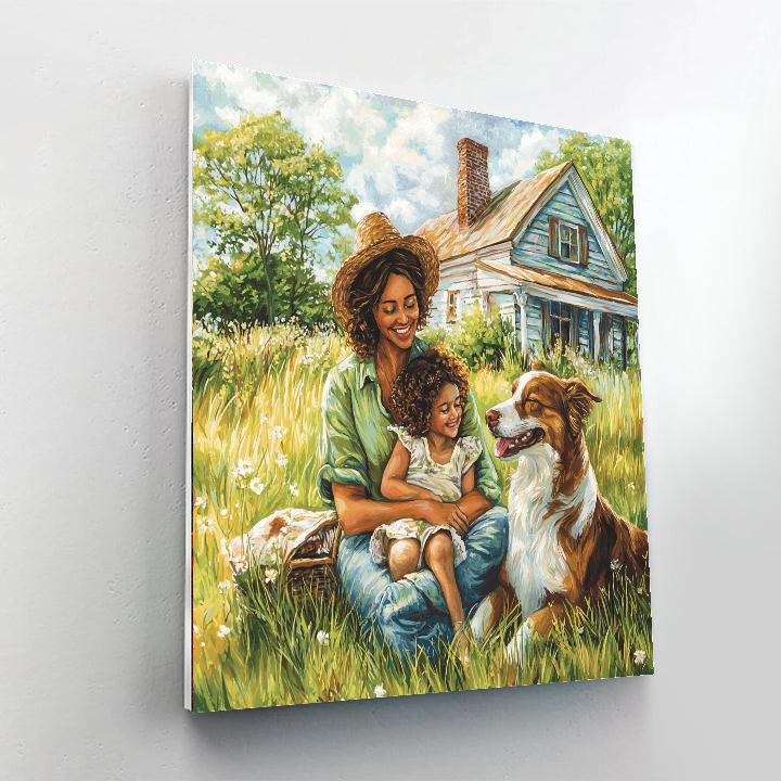 A Heartfelt Hug Paint By Numbers