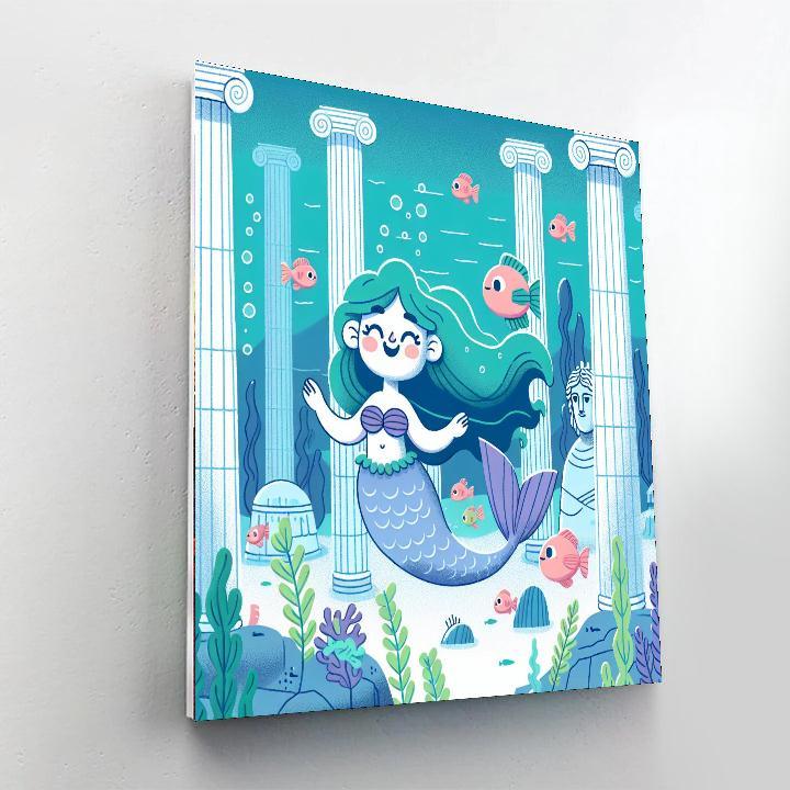 Underwater Atlantis Adventure Paint By Numbers Kits
